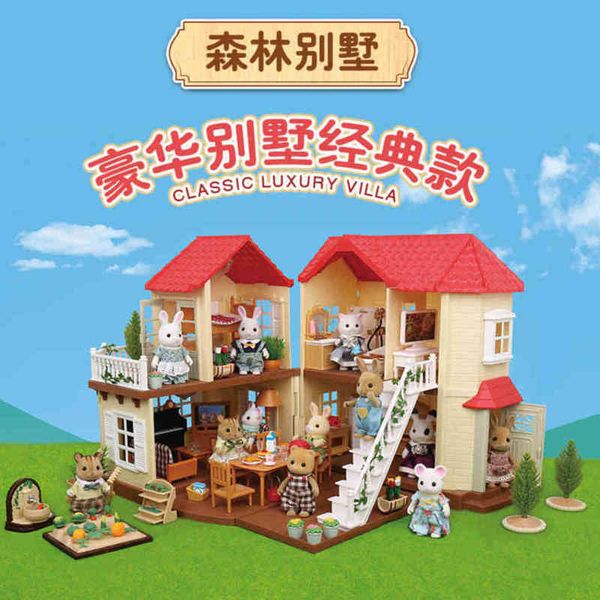 senbel animal family doll house toys children's simulation villa set girls'bwn1
senbel animal family doll house toys children's simulation villa set girls'bwn1