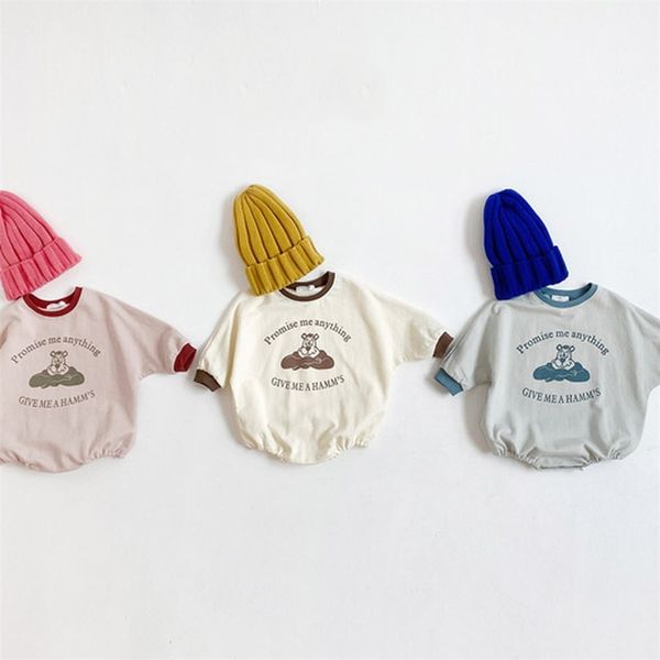 autumn newborn baby bear print bodysuit cartoon boys girls long sleeve jumpsuit cotton soft baby girl clothes 201216, Blue
autumn newborn baby bear print bodysuit cartoon boys girls long sleeve jumpsuit cotton soft baby girl clothes 201216, Blue
