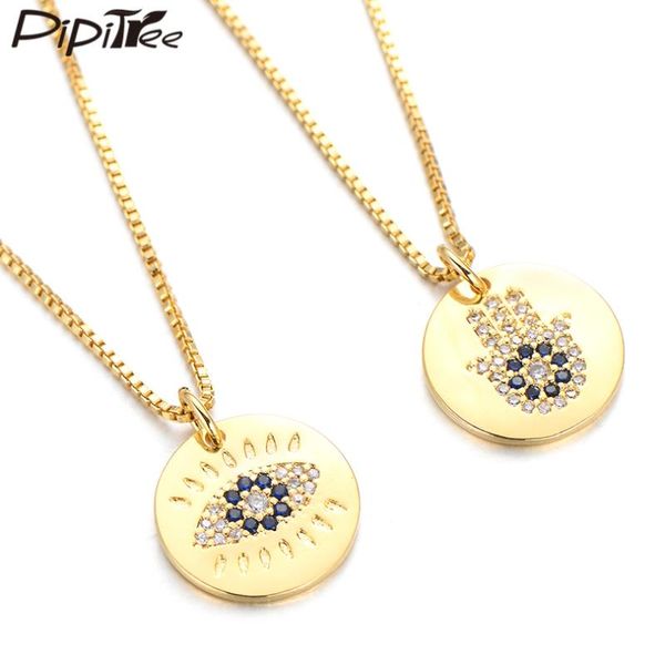 pipitree copper round charm cubic zirconia hamsa hand evil eye necklace for women men gold color trendy pendant necklace jewelry, Silver
pipitree copper round charm cubic zirconia hamsa hand evil eye necklace for women men gold color trendy pendant necklace jewelry, Silver