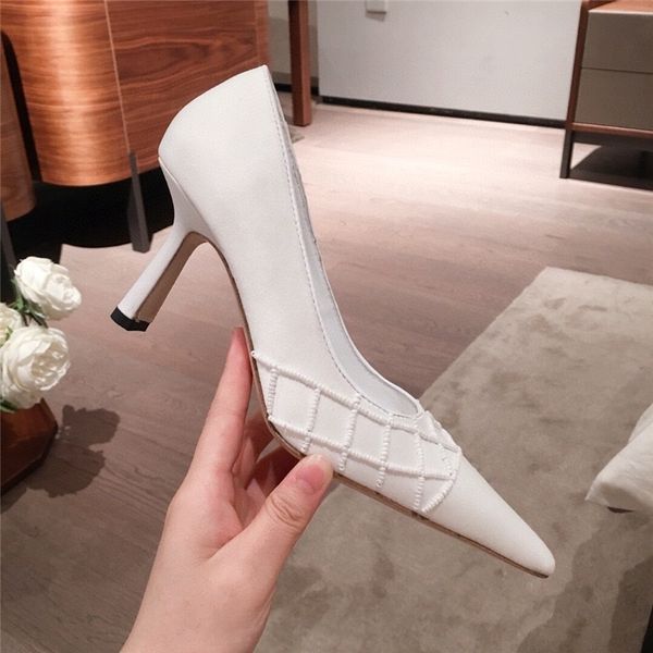 female rope pumps granular decoration genuine leather toe high heels fine ladies luxury design woman shoes qm63, Black
female rope pumps granular decoration genuine leather toe high heels fine ladies luxury design woman shoes qm63, Black