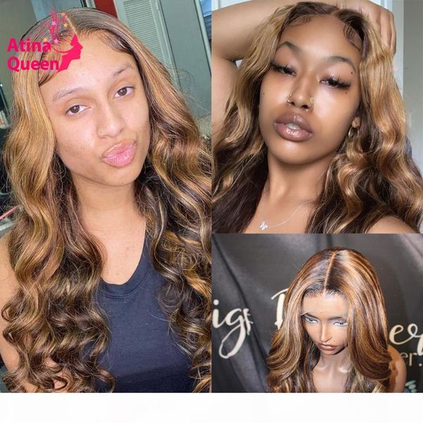 highlight body wave human hair wigs pre plucked with baby hair ombre honey blonde lace front wigs perruque 180 density remy, Black;brown
highlight body wave human hair wigs pre plucked with baby hair ombre honey blonde lace front wigs perruque 180 density remy, Black;brown