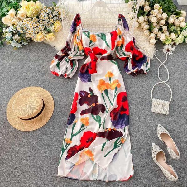 print flower beach style vestidos puff sleeve high waist fashion 2020 long dresses a-line vinitage dress women robes floral boho1, Black;gray
print flower beach style vestidos puff sleeve high waist fashion 2020 long dresses a-line vinitage dress women robes floral boho1, Black;gray