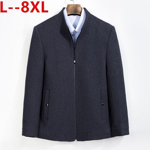 10xl 8xl 6xl 2020 winter wool jacket men's high-quality wool coat casual slim collar woolen coat men's cotton collar trench1, Black
10xl 8xl 6xl 2020 winter wool jacket men's high-quality wool coat casual slim collar woolen coat men's cotton collar trench1, Black