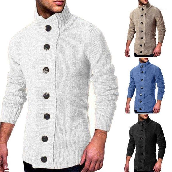men's winter single - breasted knit sweater cardigan sweater coat1, Black;brown
men's winter single - breasted knit sweater cardigan sweater coat1, Black;brown