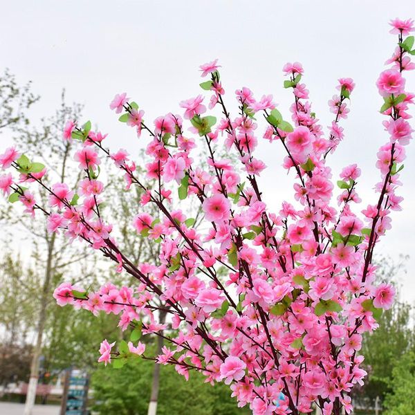 silk flower branches artificial flowers artificial peach blossoms tree decorative flower faux plants for wedding decoration
silk flower branches artificial flowers artificial peach blossoms tree decorative flower faux plants for wedding decoration