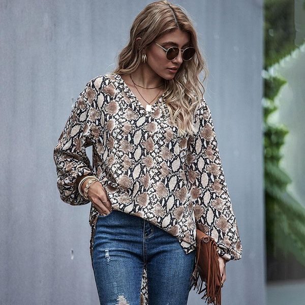 women's blouses & shirts movokaka 2021 autumn leopard blouse women casual shirt plus size loose long, White
women's blouses & shirts movokaka 2021 autumn leopard blouse women casual shirt plus size loose long, White