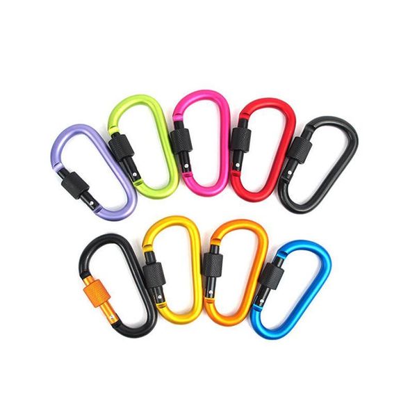 30pcs climbing carabiner keychain safety outdoor pendant aluminum alloy thread lock buckle hook mountaineering camping a qyllps
30pcs climbing carabiner keychain safety outdoor pendant aluminum alloy thread lock buckle hook mountaineering camping a qyllps