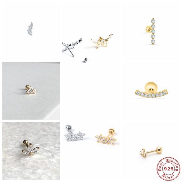 stud canner 925 sterling silver earrings sparkly diamond-encrusted for lady's zircon stylish piercing nails fine jewelry, Golden;silver
stud canner 925 sterling silver earrings sparkly diamond-encrusted for lady's zircon stylish piercing nails fine jewelry, Golden;silver