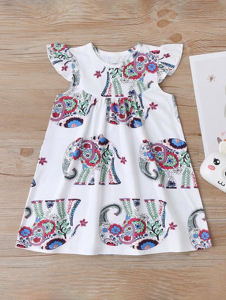 toddler girls elephant print smock dress she, Red;yellow
toddler girls elephant print smock dress she, Red;yellow