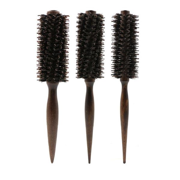 hair brushes 3 sizes hairdresser wooden round brush nylon anti-static care tools natural bristle curly fluffy comb, Silver
hair brushes 3 sizes hairdresser wooden round brush nylon anti-static care tools natural bristle curly fluffy comb, Silver
