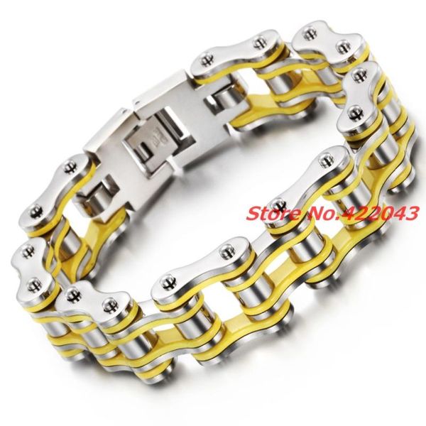 link, chain classic design punk 316l stainless steel bracelet special biker bicycle motorcycle for mens 17mm huge bracelets & bangles, Black
link, chain classic design punk 316l stainless steel bracelet special biker bicycle motorcycle for mens 17mm huge bracelets & bangles, Black