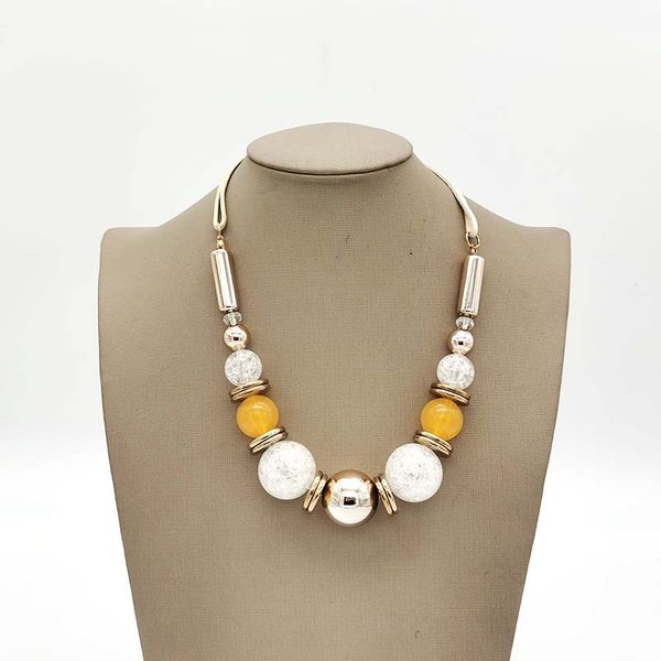 necklace designer acrylic beads necklace for women geometric necklaces & pendants statement collar handmade fashion jewelry, Silver
necklace designer acrylic beads necklace for women geometric necklaces & pendants statement collar handmade fashion jewelry, Silver