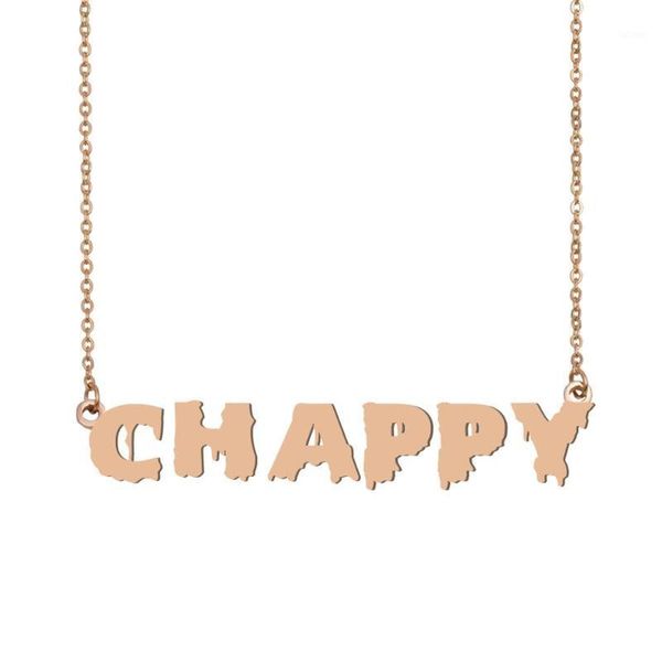 chappy name necklace , cool bloody art name necklace for halloween and santa's day jewelry gift for kids boys girls1, Silver
chappy name necklace , cool bloody art name necklace for halloween and santa's day jewelry gift for kids boys girls1, Silver
