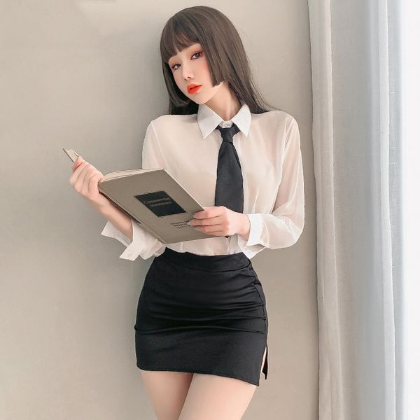 transparent lingerie seduction nightgown bed passion ol secretary flirting uniform suit, Red;black
transparent lingerie seduction nightgown bed passion ol secretary flirting uniform suit, Red;black