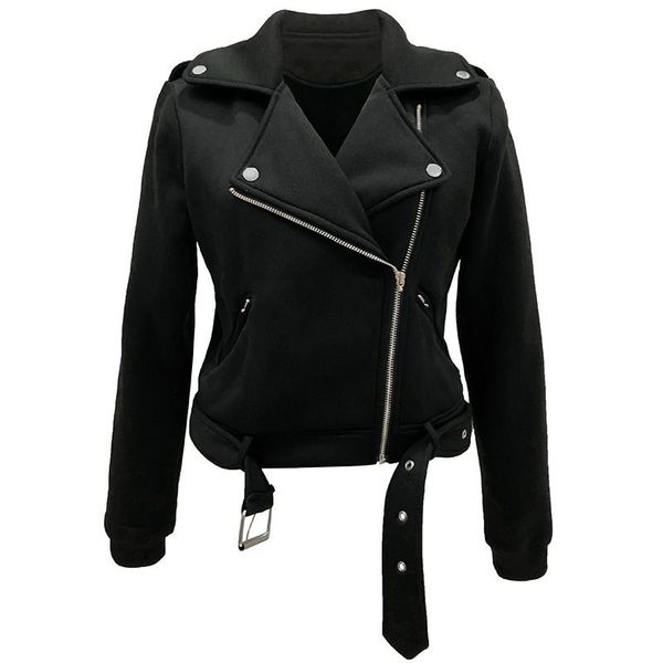 autumn gothic warm high street casual women jackets casual white slim plain zipper plus size overcoats female cool overcoat 201030, Black
autumn gothic warm high street casual women jackets casual white slim plain zipper plus size overcoats female cool overcoat 201030, Black