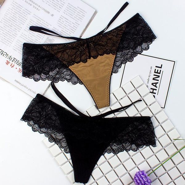 women hollow transparent ice silk lace sling low-rise thong panties female sports fitness seamless briefs ladies g-string1, Black;pink
women hollow transparent ice silk lace sling low-rise thong panties female sports fitness seamless briefs ladies g-string1, Black;pink