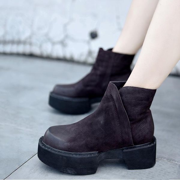 boots artmu fashion women ankle genuine leather female woman short handmade comfortable botas de mujer, Black
boots artmu fashion women ankle genuine leather female woman short handmade comfortable botas de mujer, Black