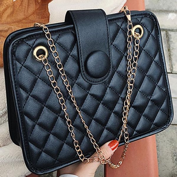 2021 pu new style retro leather ladies messenger bag plaid ladies messenger bag chain rhombic small shopping bags for women
2021 pu new style retro leather ladies messenger bag plaid ladies messenger bag chain rhombic small shopping bags for women