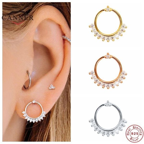 stud canner 1 pc real 925 sterling silver zircon earrings for women round piercing earring ear buckle jewelry pendientes, Golden;silver
stud canner 1 pc real 925 sterling silver zircon earrings for women round piercing earring ear buckle jewelry pendientes, Golden;silver