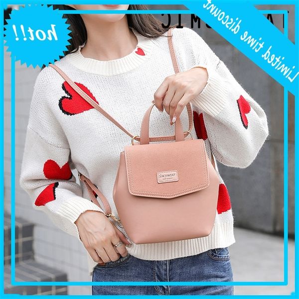 yueqiankai new fashion frosted one messenger casual light double shoulder bag women's mini backpack, Red;black
yueqiankai new fashion frosted one messenger casual light double shoulder bag women's mini backpack, Red;black