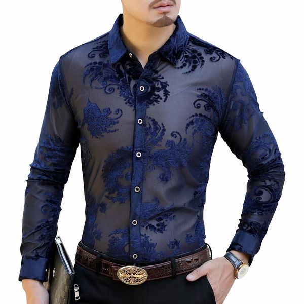 men's casual shirts floral designer shirt camicia uomo flower velvet men 2021 autumn long sleeve camisa hombre mens button, White;black
men's casual shirts floral designer shirt camicia uomo flower velvet men 2021 autumn long sleeve camisa hombre mens button, White;black