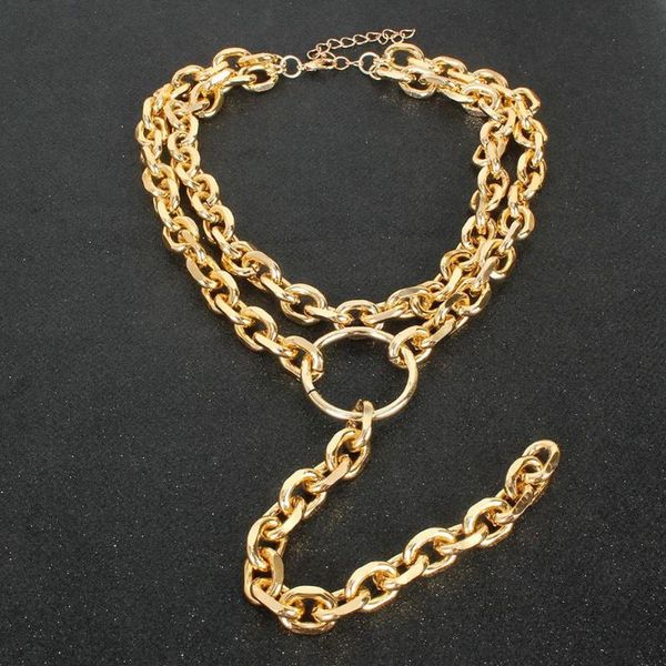 punk cuban choker necklace collar statement hip hop big chunky aluminum gold color thick chain necklace women jewelry, Silver
punk cuban choker necklace collar statement hip hop big chunky aluminum gold color thick chain necklace women jewelry, Silver