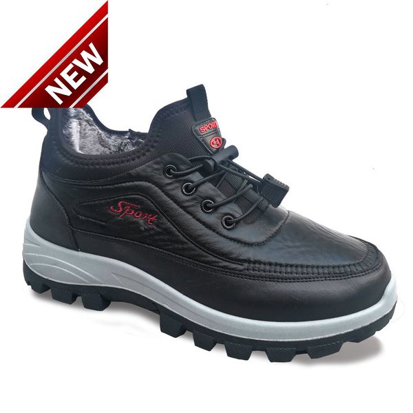 men's snow boots plush warm lace up sports waterproof leisure mountaineering cotton old beijing cloth shoes, Black
men's snow boots plush warm lace up sports waterproof leisure mountaineering cotton old beijing cloth shoes, Black