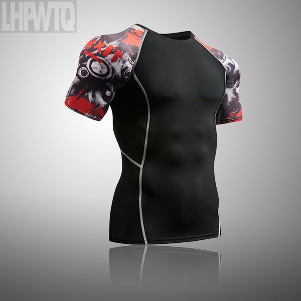 2020 men's running t-shirt quick dry breathable fitness sportswear gym training clothes sports shirts muscle tees, Black;blue
2020 men's running t-shirt quick dry breathable fitness sportswear gym training clothes sports shirts muscle tees, Black;blue