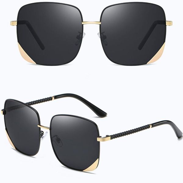 sunglasses women's polarized glasses square frame sun vintage oversized female eyewear uv400 goggles lady shades oculos, White;black
sunglasses women's polarized glasses square frame sun vintage oversized female eyewear uv400 goggles lady shades oculos, White;black