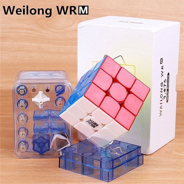 moyu weilong wr m 3x3x3 magnetic magic cube stickerless professional puzzle magnets speed cube wrm toys for children y200428
moyu weilong wr m 3x3x3 magnetic magic cube stickerless professional puzzle magnets speed cube wrm toys for children y200428
