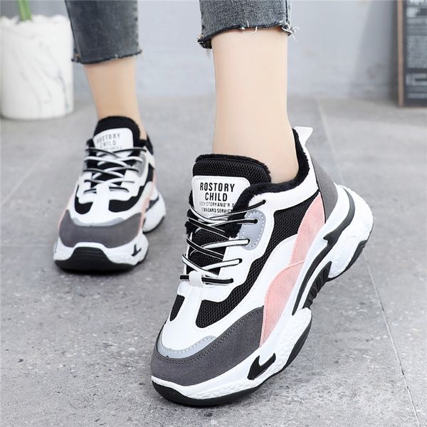 dadai women ins fashion net red sports plush fall / winter 2020 new korean version versatile student casual single shoes, Black
dadai women ins fashion net red sports plush fall / winter 2020 new korean version versatile student casual single shoes, Black