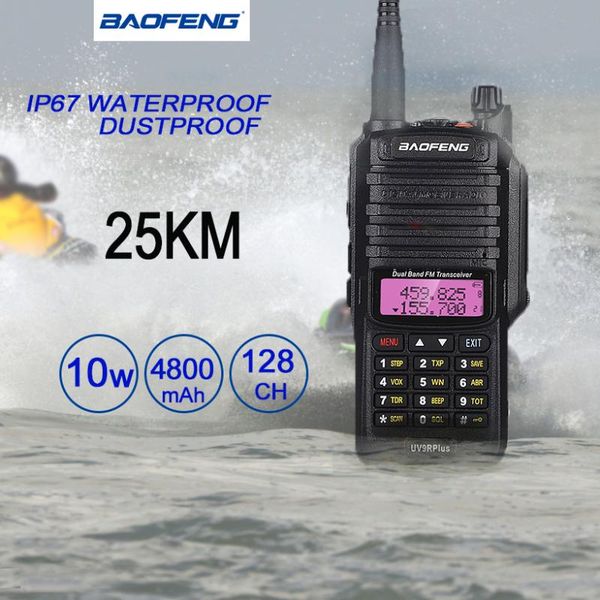 walkie talkie baofeng uv-9r plus ip67 dustproof waterproof uhf vhf radio ham cb station hf two way
walkie talkie baofeng uv-9r plus ip67 dustproof waterproof uhf vhf radio ham cb station hf two way