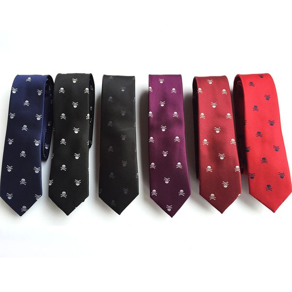 20new fashion men's tie 1200 pin 6cm narrow version skull decoration tie halloween ghost festival gifts for men, Black;gray
20new fashion men's tie 1200 pin 6cm narrow version skull decoration tie halloween ghost festival gifts for men, Black;gray