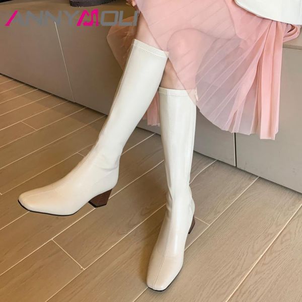 boots annymoli women knee high shoes square toe heel fashion zipper thick heels long ladies autumn winter black
boots annymoli women knee high shoes square toe heel fashion zipper thick heels long ladies autumn winter black