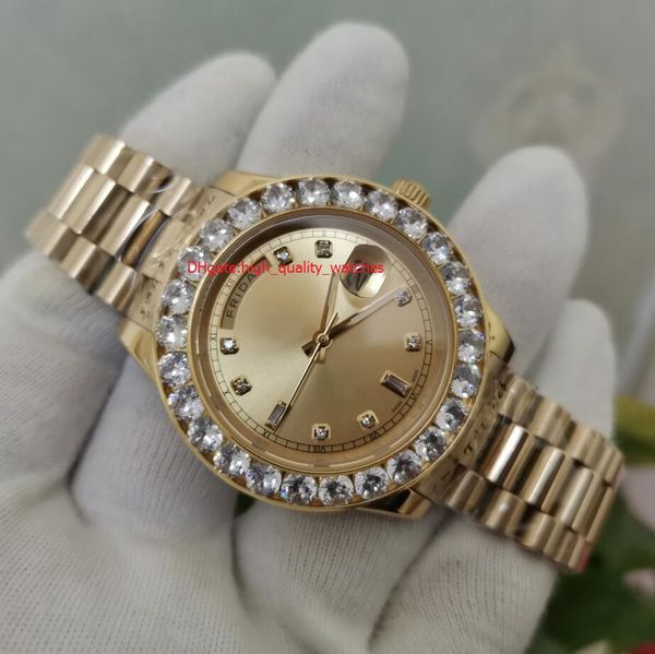 elling wristwatches 41mm 118038 18k yellow gold diamond bezel asia 2813 mechanical automatic mens watch watches, Slivery;brown
elling wristwatches 41mm 118038 18k yellow gold diamond bezel asia 2813 mechanical automatic mens watch watches, Slivery;brown