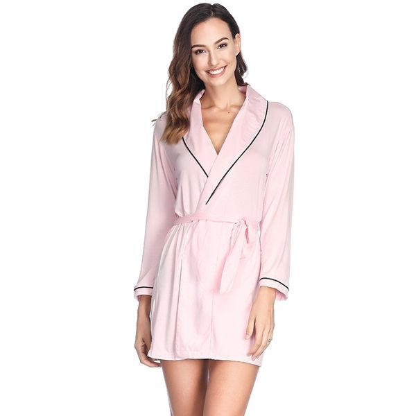 long sleeve turn-down collar cotton robes with belt women bathrobe sleepwear dressing gowns sleep robe warm nightwear pink black 210203, Black;red
long sleeve turn-down collar cotton robes with belt women bathrobe sleepwear dressing gowns sleep robe warm nightwear pink black 210203, Black;red