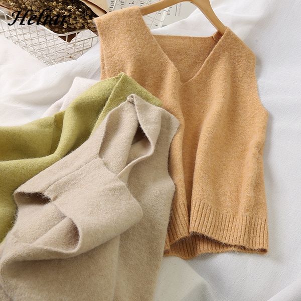 heliar women knitting vest outerwear v-neck sweater female knitted vests casual sleeveless winter knitted sweater for women y201128, White;black
heliar women knitting vest outerwear v-neck sweater female knitted vests casual sleeveless winter knitted sweater for women y201128, White;black