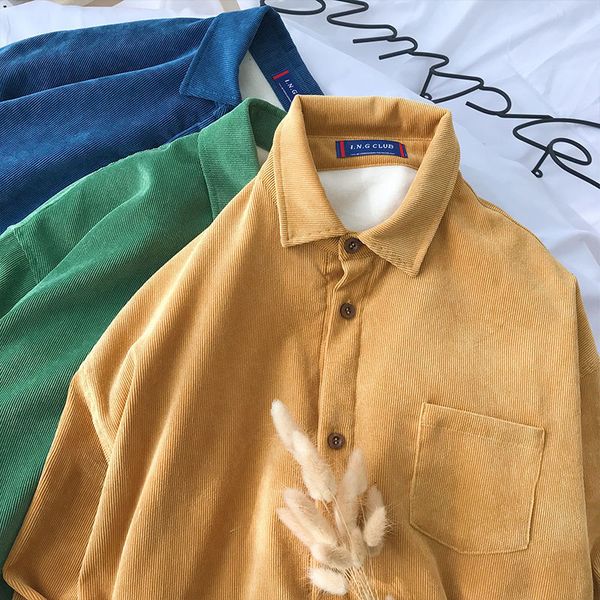 nepolha autumn winter warm fleece men's shirts 2020 korean solid color man women casual long sleeve blouse thicken male shirt c1211, White;black
nepolha autumn winter warm fleece men's shirts 2020 korean solid color man women casual long sleeve blouse thicken male shirt c1211, White;black