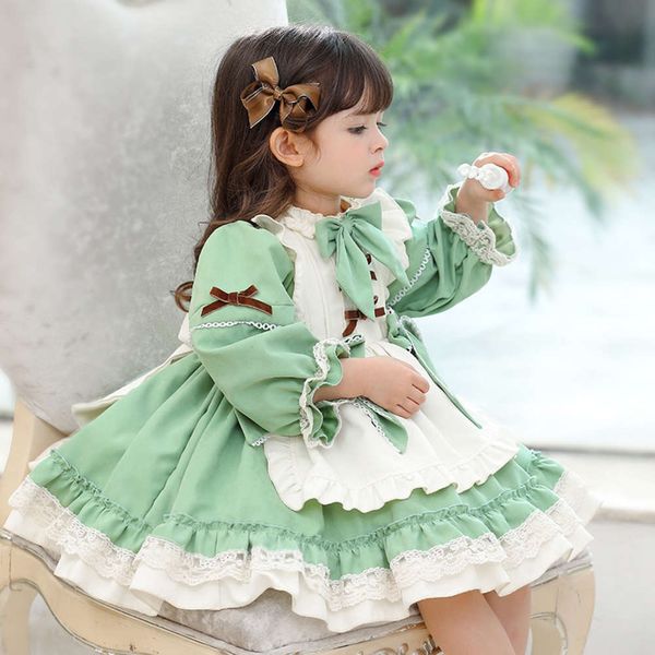 children's autumn and winter 2020 new lolita drs girls' spanish princs skirt, Red;yellow
children's autumn and winter 2020 new lolita drs girls' spanish princs skirt, Red;yellow