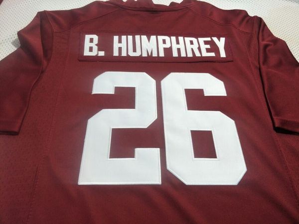 men alabama crimson tide b. humphrey #26 real full embroidery college jersey size s-4xl or custom any name or number jersey, Black
men alabama crimson tide b. humphrey #26 real full embroidery college jersey size s-4xl or custom any name or number jersey, Black