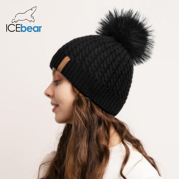 beanie/skull caps icebear women's beanie hat winter hats knitted pompom female cap fx-htwl002, Blue;gray
beanie/skull caps icebear women's beanie hat winter hats knitted pompom female cap fx-htwl002, Blue;gray