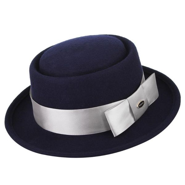 wide brim hats h7209 winter wool fedoras hat neutral british ribbon bowknot gentleman's fedora cap women male short eave party, Blue;gray
wide brim hats h7209 winter wool fedoras hat neutral british ribbon bowknot gentleman's fedora cap women male short eave party, Blue;gray