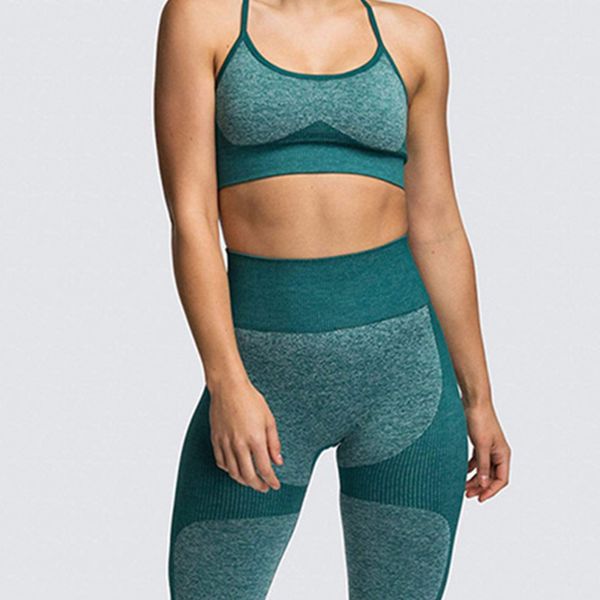 women seamless yoga set fitness sportswear gym clothing crop sport suit high waist running leggings workout pants tights c0123, Gray
women seamless yoga set fitness sportswear gym clothing crop sport suit high waist running leggings workout pants tights c0123, Gray