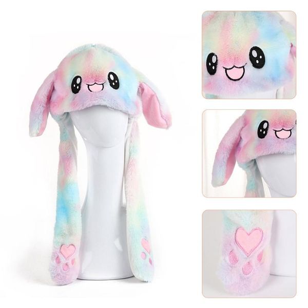 led glowing rainbow colorful plush animal hat lovely moving ears light up earflap cap cosplay party favors, Blue;gray
led glowing rainbow colorful plush animal hat lovely moving ears light up earflap cap cosplay party favors, Blue;gray