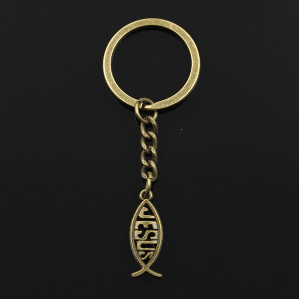 fashion 30mm key ring metal key chain keychain jewelry antique bronze silver color plated fish jesus 27x10mm pendant
fashion 30mm key ring metal key chain keychain jewelry antique bronze silver color plated fish jesus 27x10mm pendant