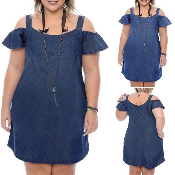 women casual denim dresses 2020 summer pregnant off shoulder o neck short sleeve maternity plus size ruffles vestidos1, White
women casual denim dresses 2020 summer pregnant off shoulder o neck short sleeve maternity plus size ruffles vestidos1, White