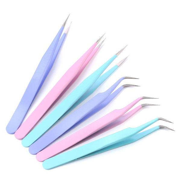 excellent quality tweezers bend+straight new stainless steel industrial anti-static cross tweezers sewing accessories tools, Black
excellent quality tweezers bend+straight new stainless steel industrial anti-static cross tweezers sewing accessories tools, Black