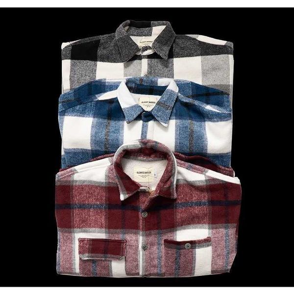 men's casual shirts large plaid loose shirt coat men's autumn and winter casual jacket trend, White;black
men's casual shirts large plaid loose shirt coat men's autumn and winter casual jacket trend, White;black
