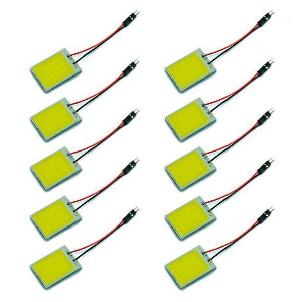10pieces car license plate interior reading lamp 24 smd cob led car festoon dome light panel lamp 12v - white1
10pieces car license plate interior reading lamp 24 smd cob led car festoon dome light panel lamp 12v - white1