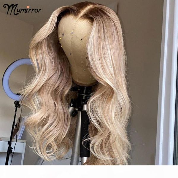 mymirror p27 613 lemi color 13x6 lace frontal wig hightlight ombre blonde lace front human hair wigs balayage wig for women, Black;brown
mymirror p27 613 lemi color 13x6 lace frontal wig hightlight ombre blonde lace front human hair wigs balayage wig for women, Black;brown